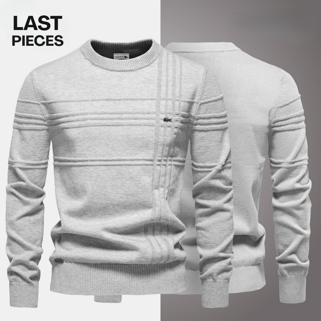Premium Cotton Pique Sweater (Clearance)