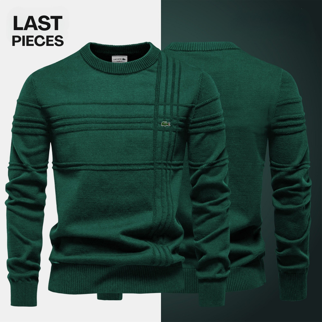 Premium Cotton Pique Sweater (Clearance)