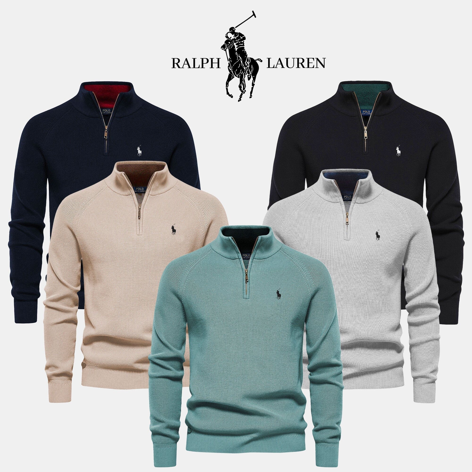 Men's R&L Zip Sweater (BUY 1 GET 1 FREE)