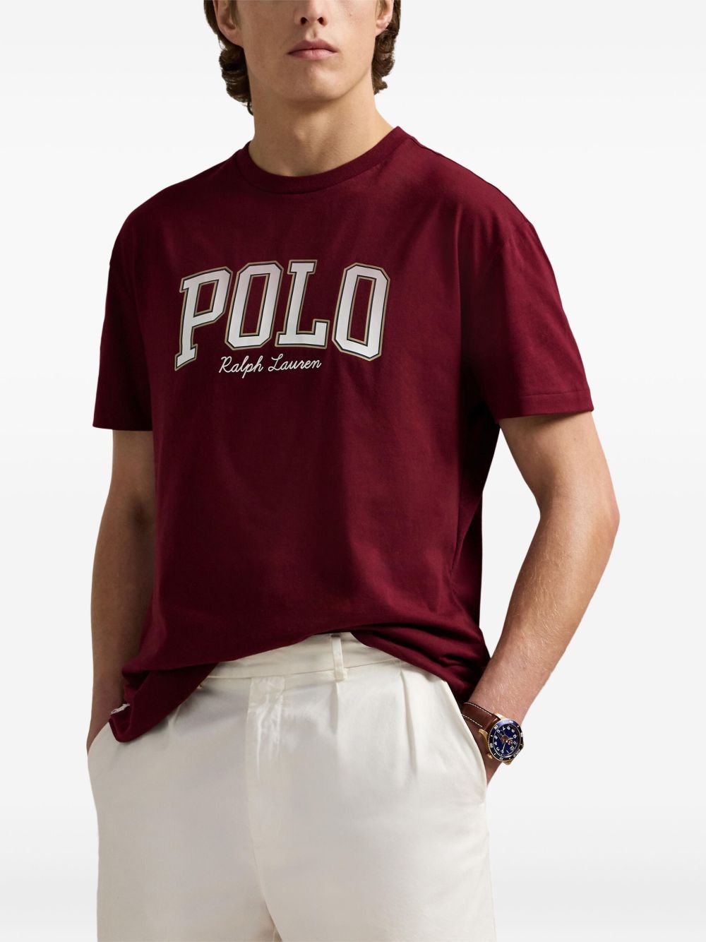 T-shirt personalizzata con logo slim-fit