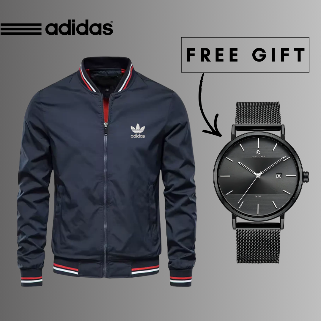 Bomber Jacket with Zip