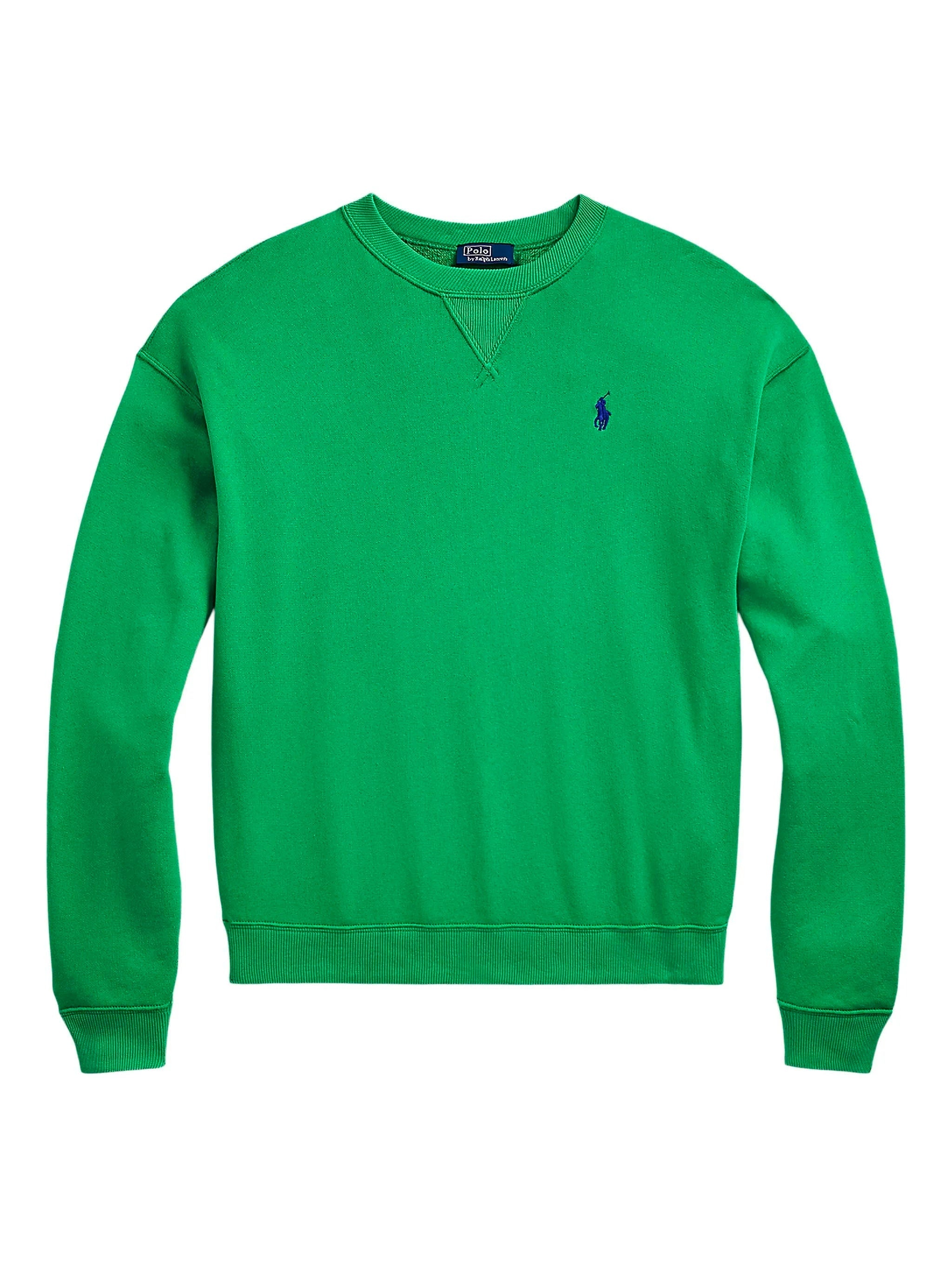 Lightweight fleece crew-neck pullover