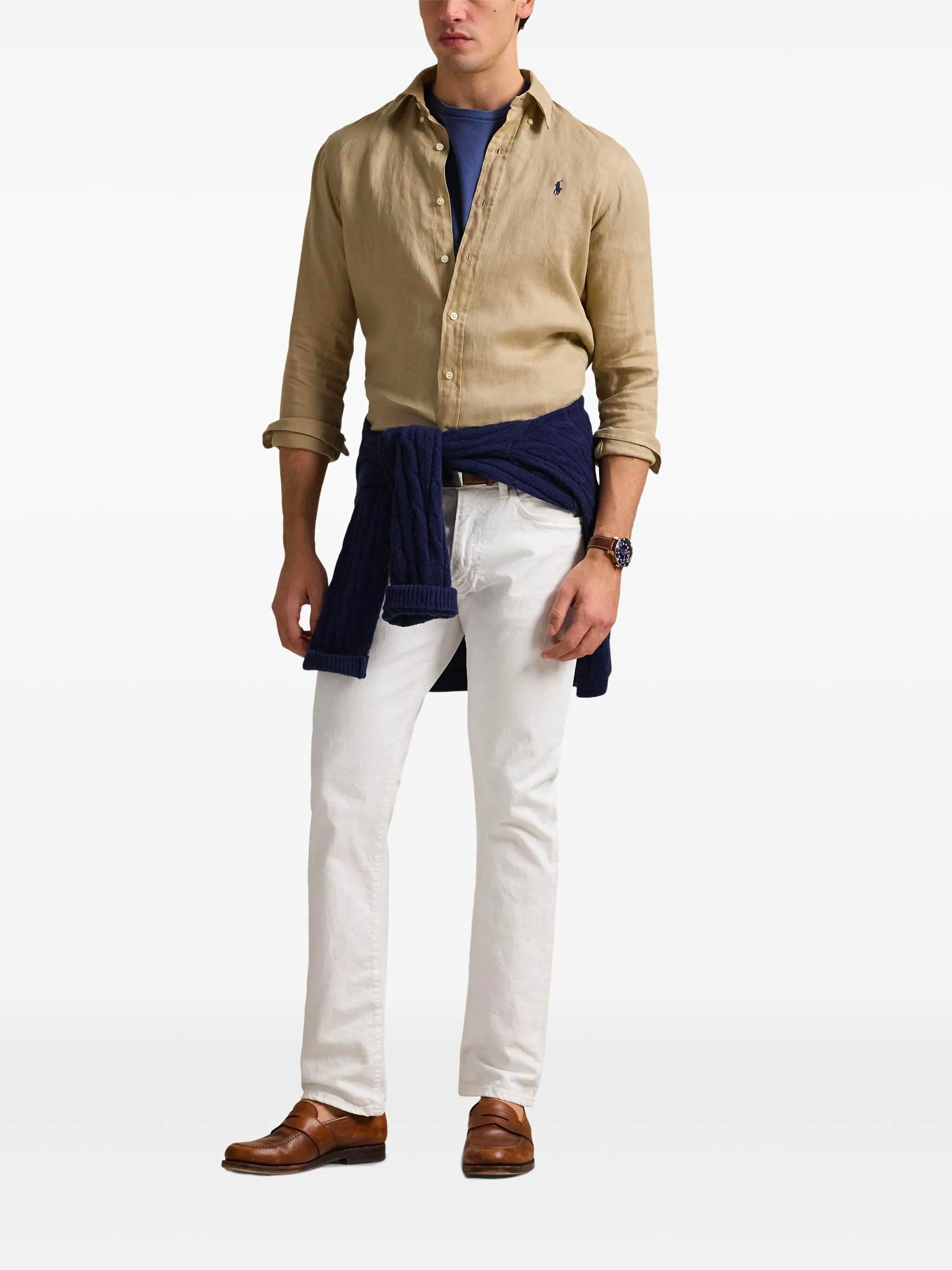 Custom-Fit Linen Shirt